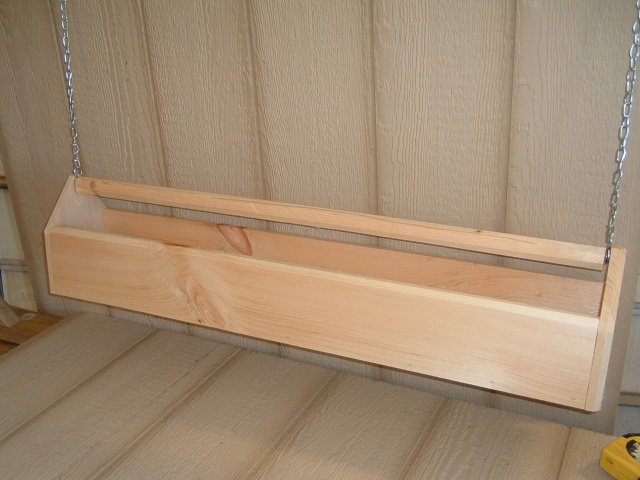 Wooden Poultry Feeder – Locally Made